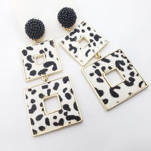 Cheetah Print Earrings